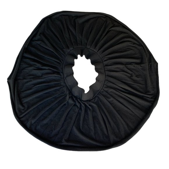 Black Circle Skater Mini Skirt Size 6 XS - Picture 2 of 4